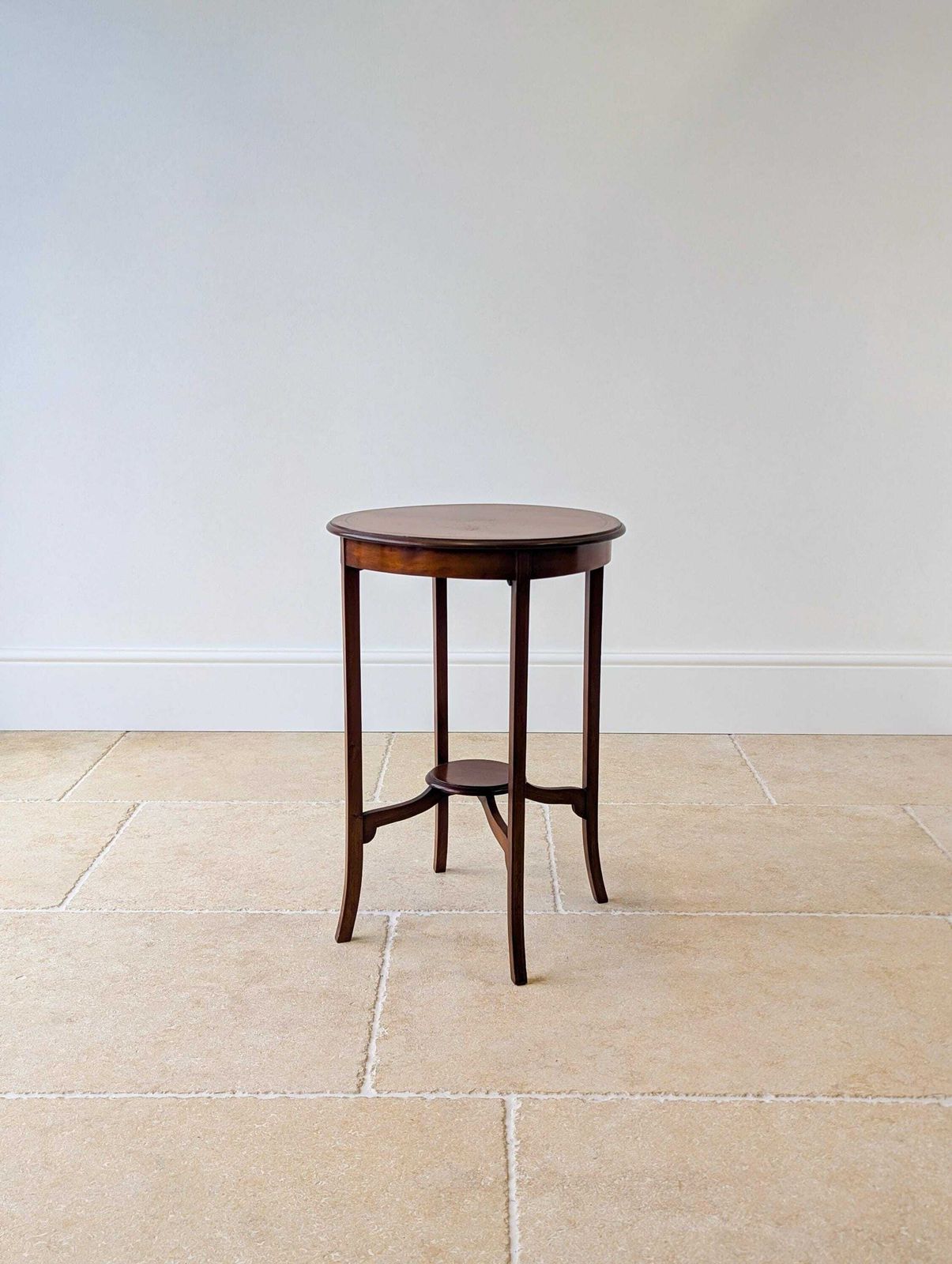 Antique Edwardian Mahogany Circular Occasional Table C.1905 photo 365.0