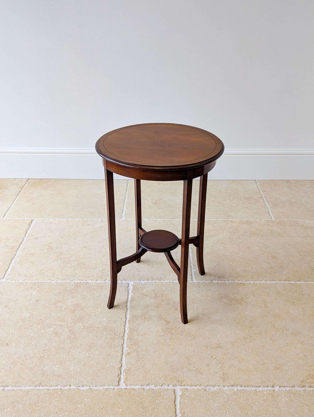 Antique Edwardian Mahogany Circular Occasional Table C.1905 photo buy