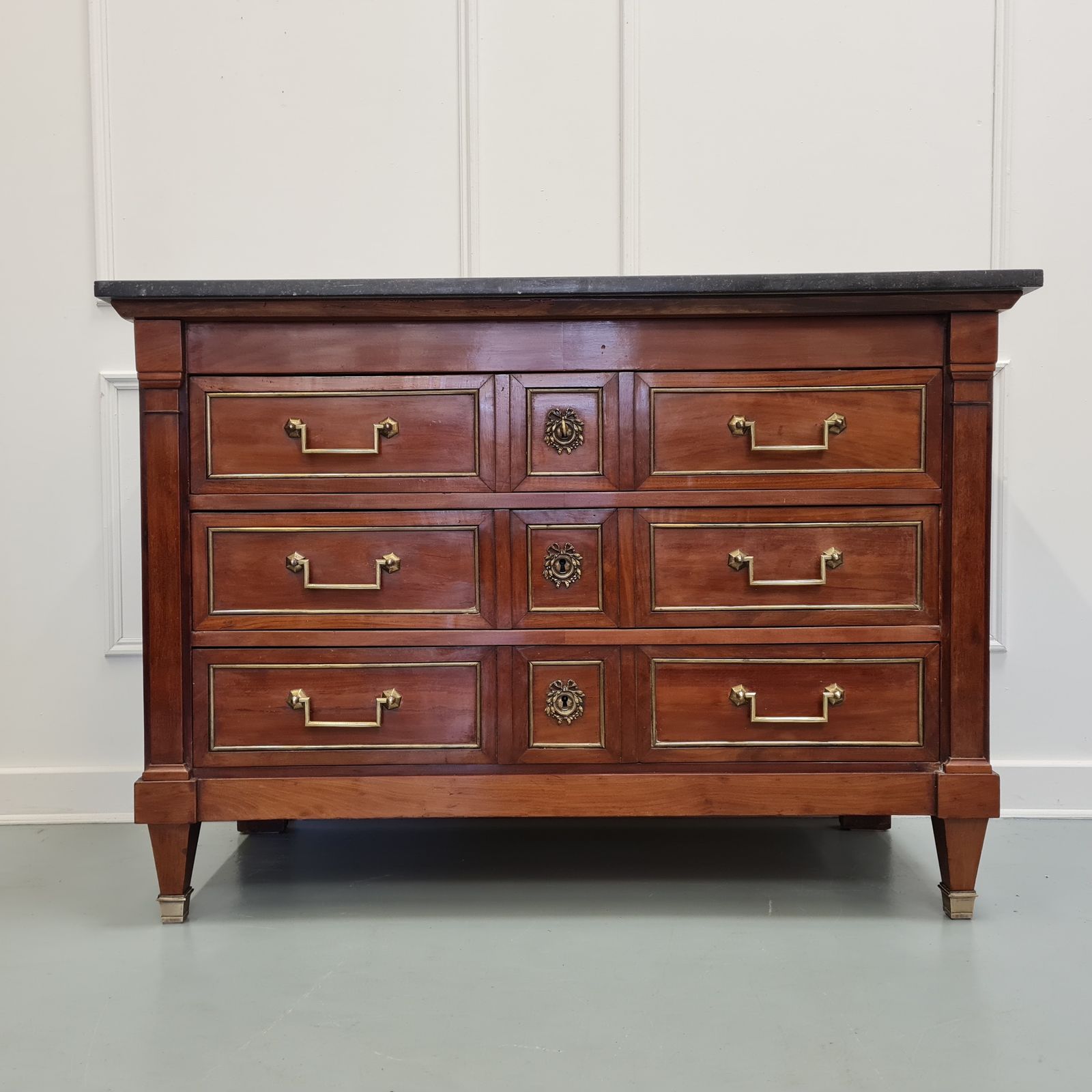 Antique French Empire Mahogany Commode C1820 Free Delivery Eng/Wales photo for sale