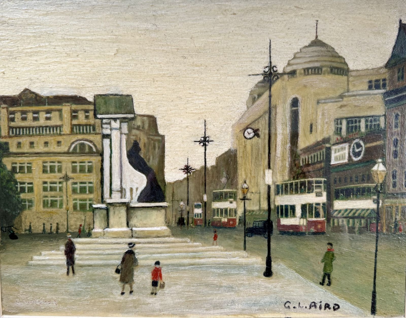 Piccadilly, Manchester. A Tribute To Arthur Delaney, By George Aird.