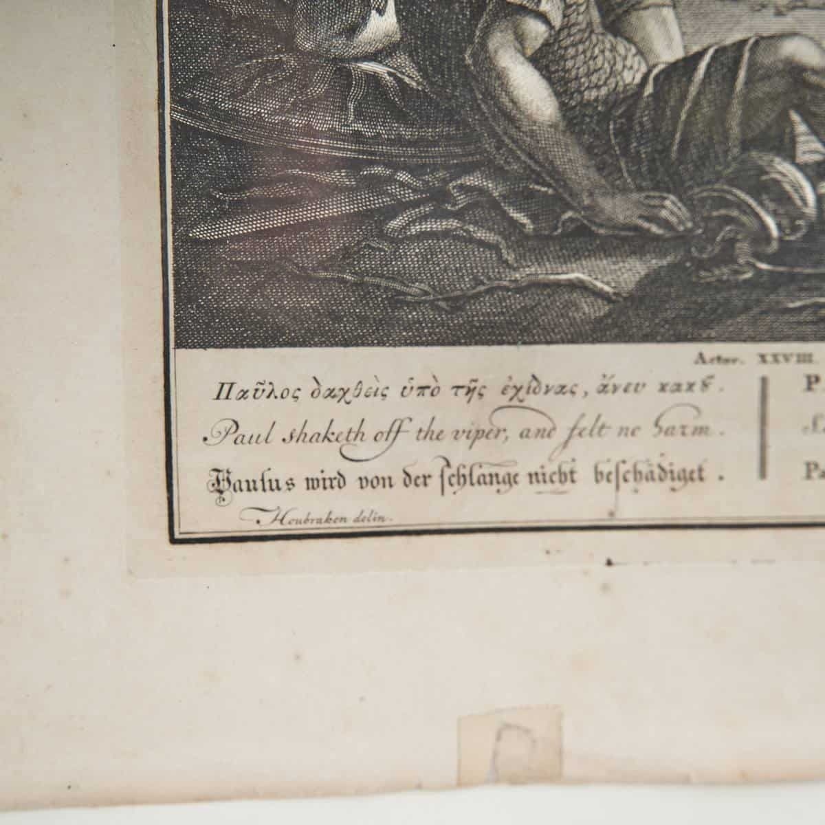 Evocative And Historical Scene Of St. Paul's Engraving photo buy