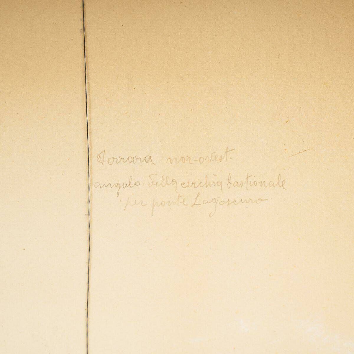 Logonovo Design Of Ferrara, By G. Rossi, 1930s photo Art
