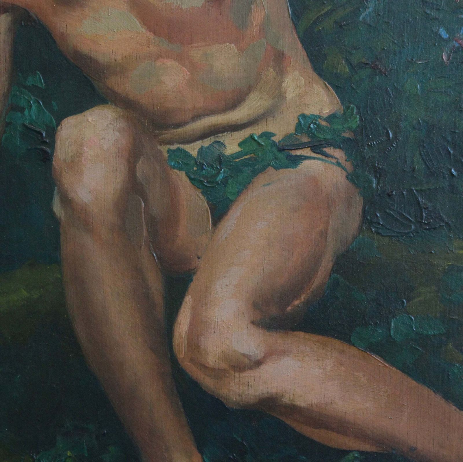 photo for sale 'The Young Shepherd With Pan Pipe' By Joseph Marius Avy (Circa 1920s)