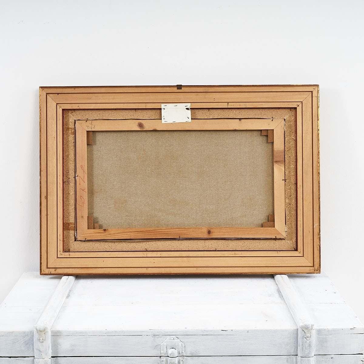 Oil On Canvas Stupendous Historical Memento: Painted Still Life photo vintage