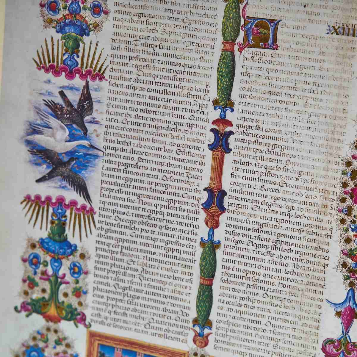 Reproduction Of The Borso D'este Bible photo furniture