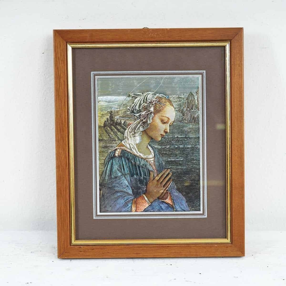 Reproduction Of Filippo Lippi's "Madonna"