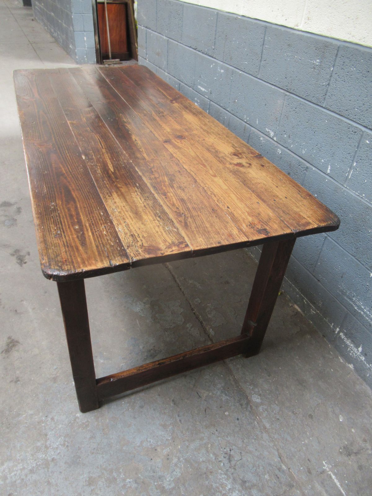 Antique Pine    19th Century    Dining Table photo vinterior
