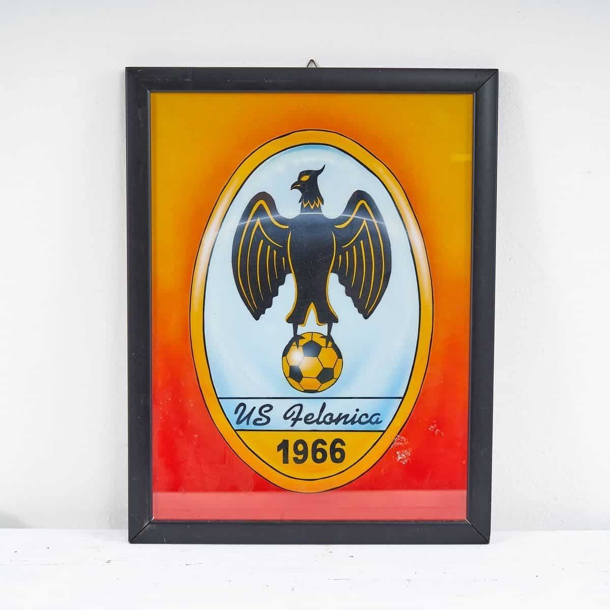 Print Football History: Us Felonica Plate 1966, Year 2006