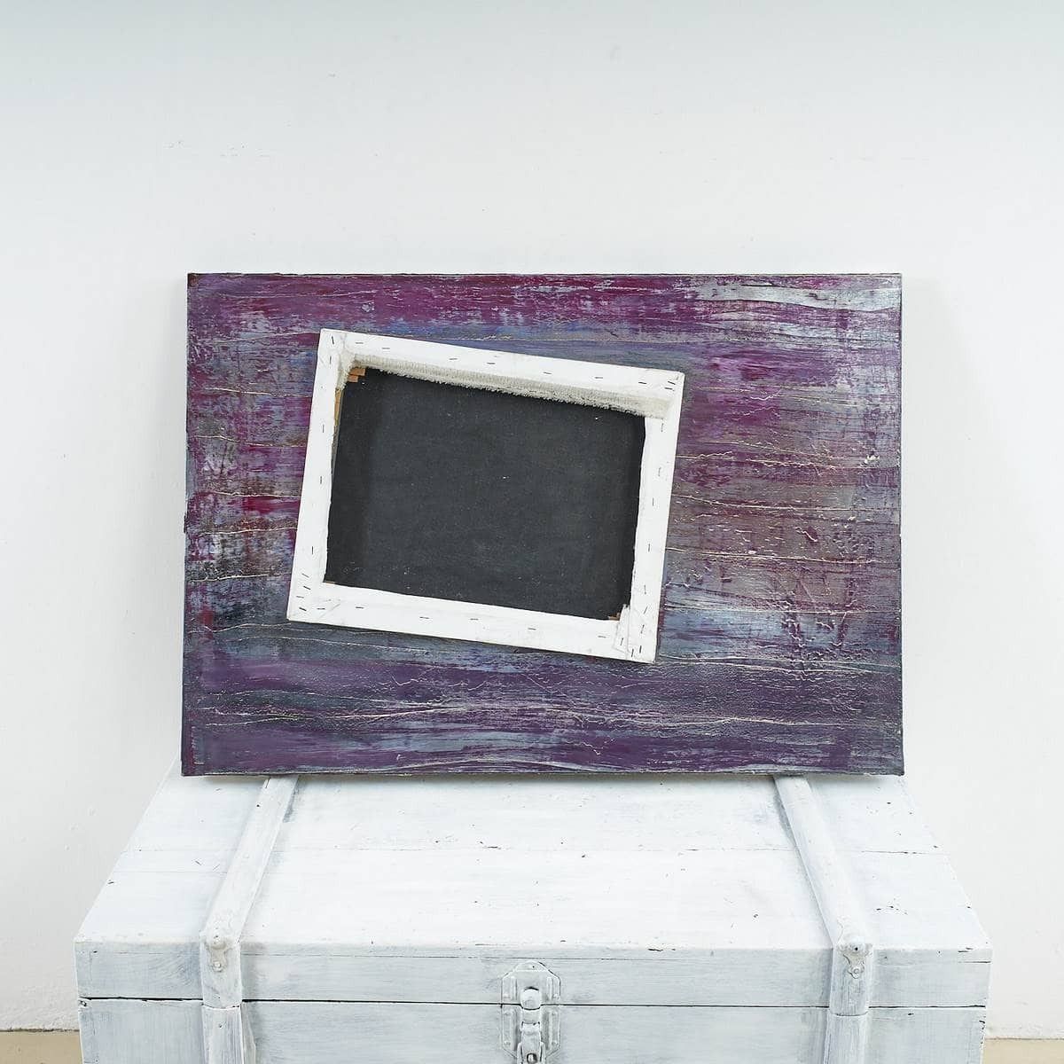 Conceptual Work Made With Overlapping Canvases, Unknown Artist