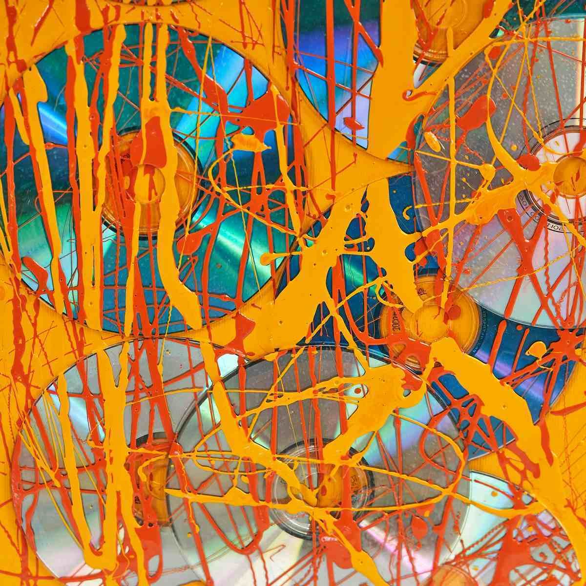 Mixed Media On Canvas, Jackson Pollock And Technology, 1999 photo furniture