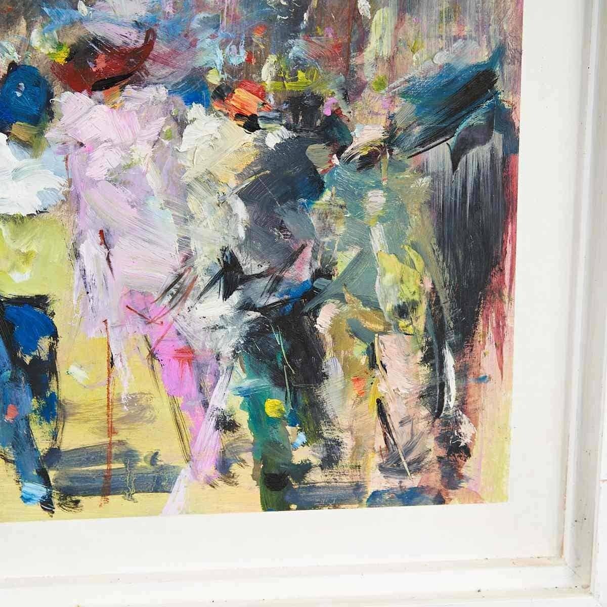 Painting Oil By Renzo Piccoli, Painter Of Ferrara (Italy) photo Art