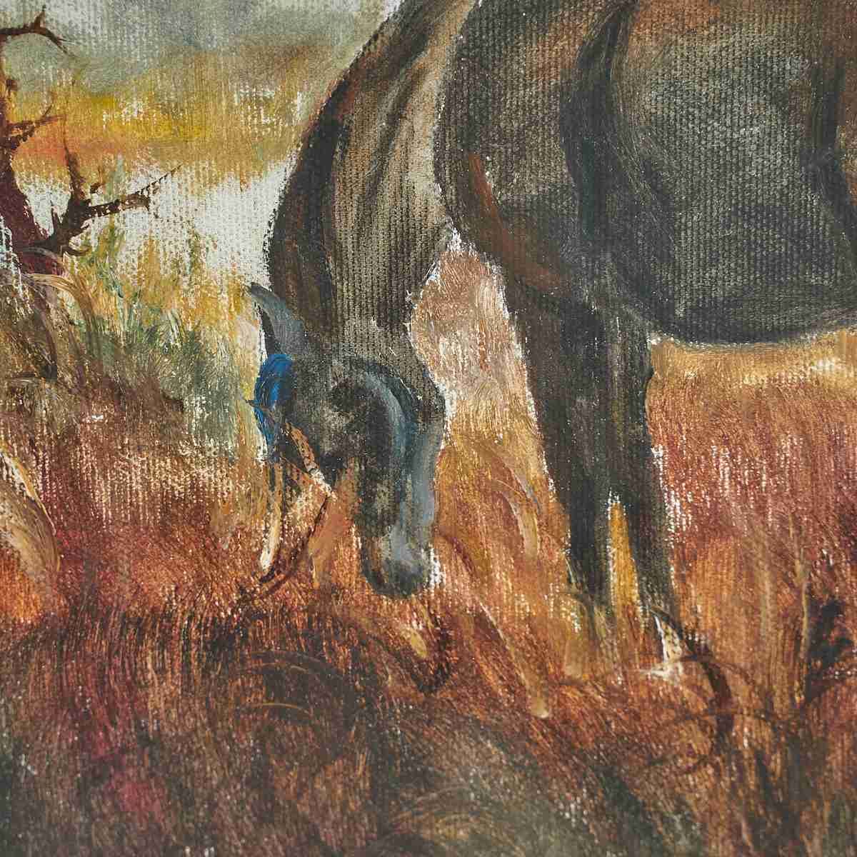 Oil Painting Giovanni Lovetti, Painter From Ferrara (Italy). photo for sale