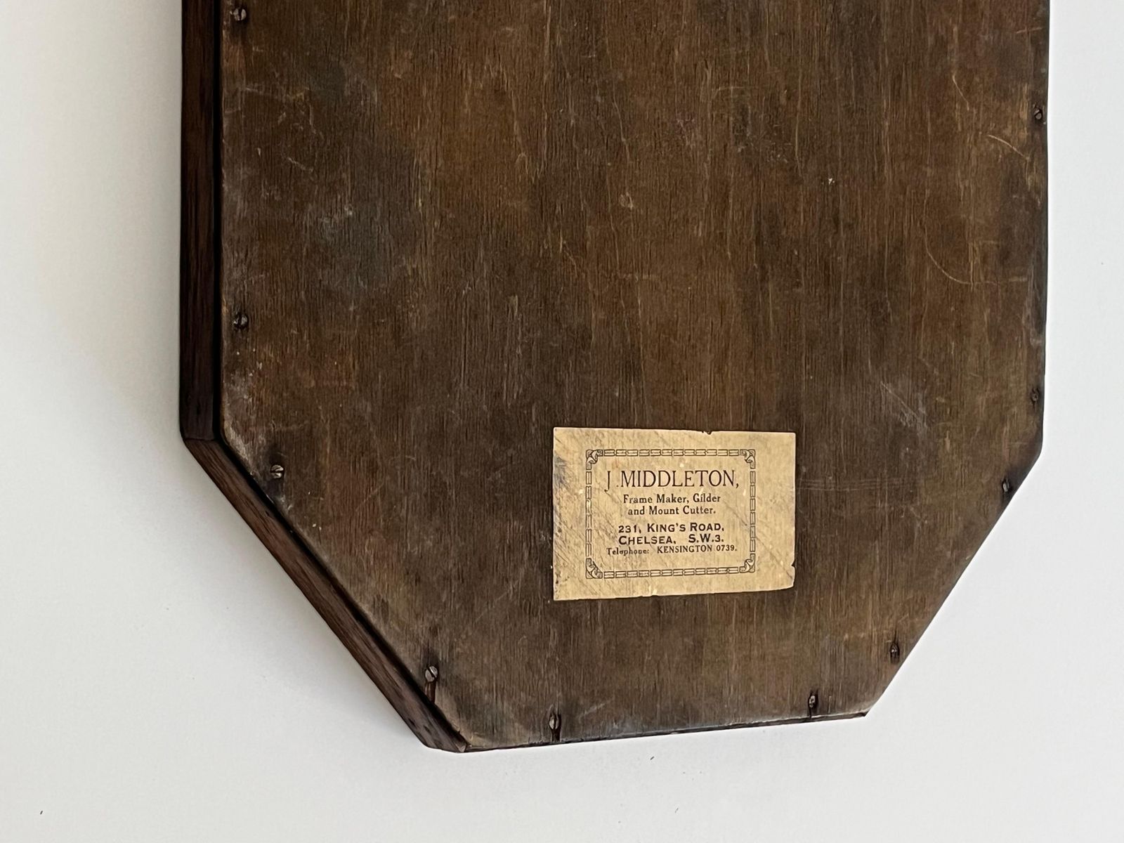 photo for sale Aesthetic Movement Bronze Plaque Of A Lady In Oak Frame Handmade, Circa 1875