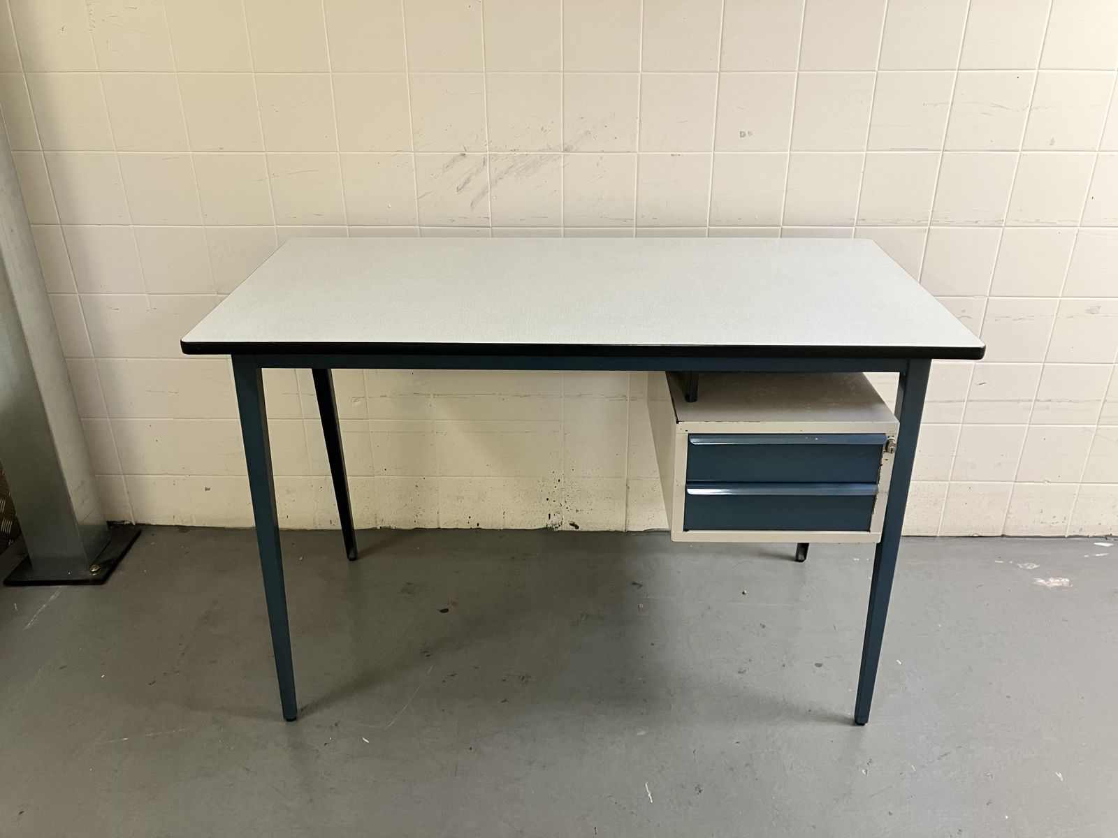 Industrial Metal Desk By Marko (Netherlands, 1960s)