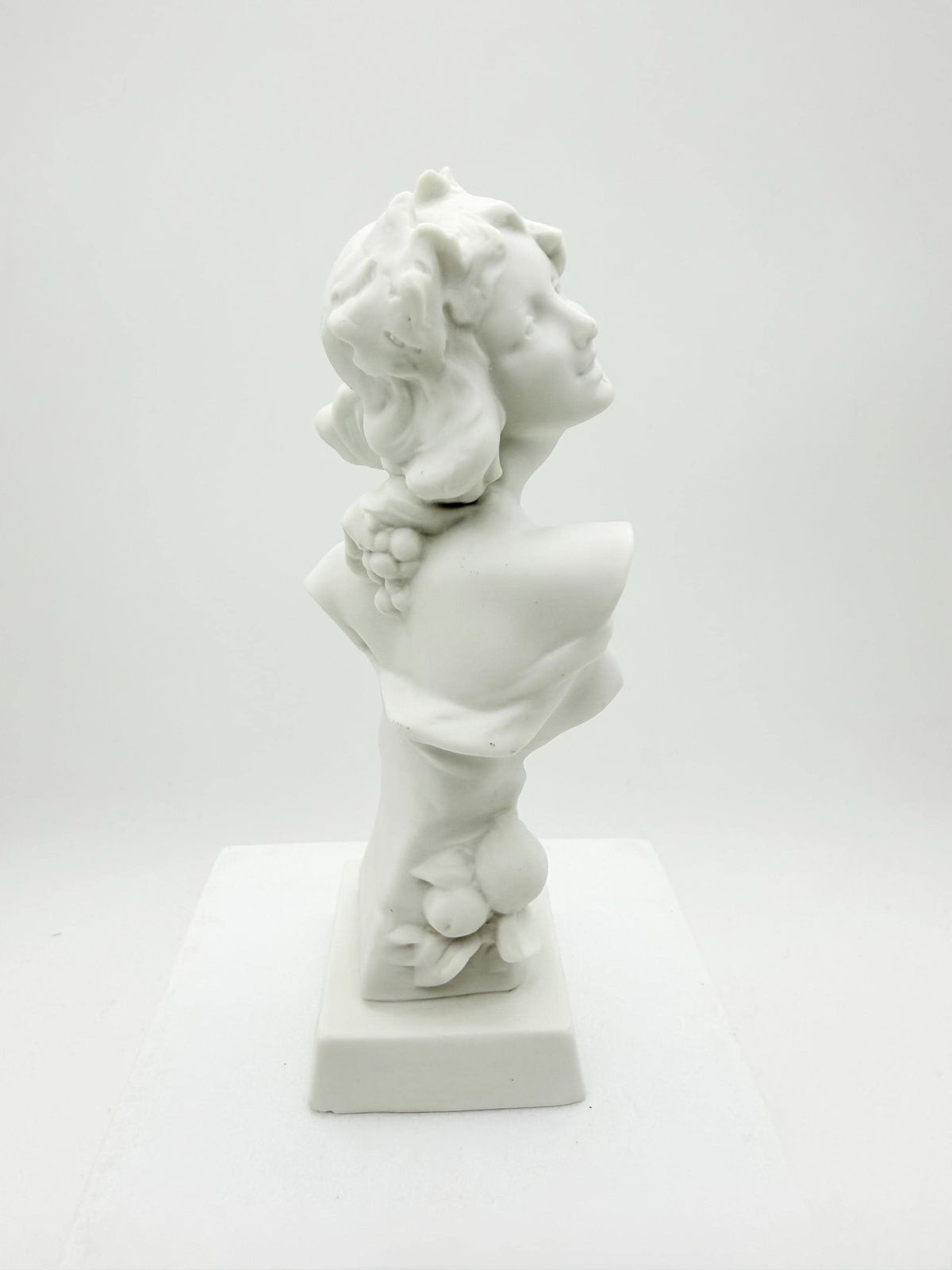 La Courtille Paris Antique French Bisque Porcelain Bust Circa 1810, Locre Factory Bisque Figurine photo 165.0