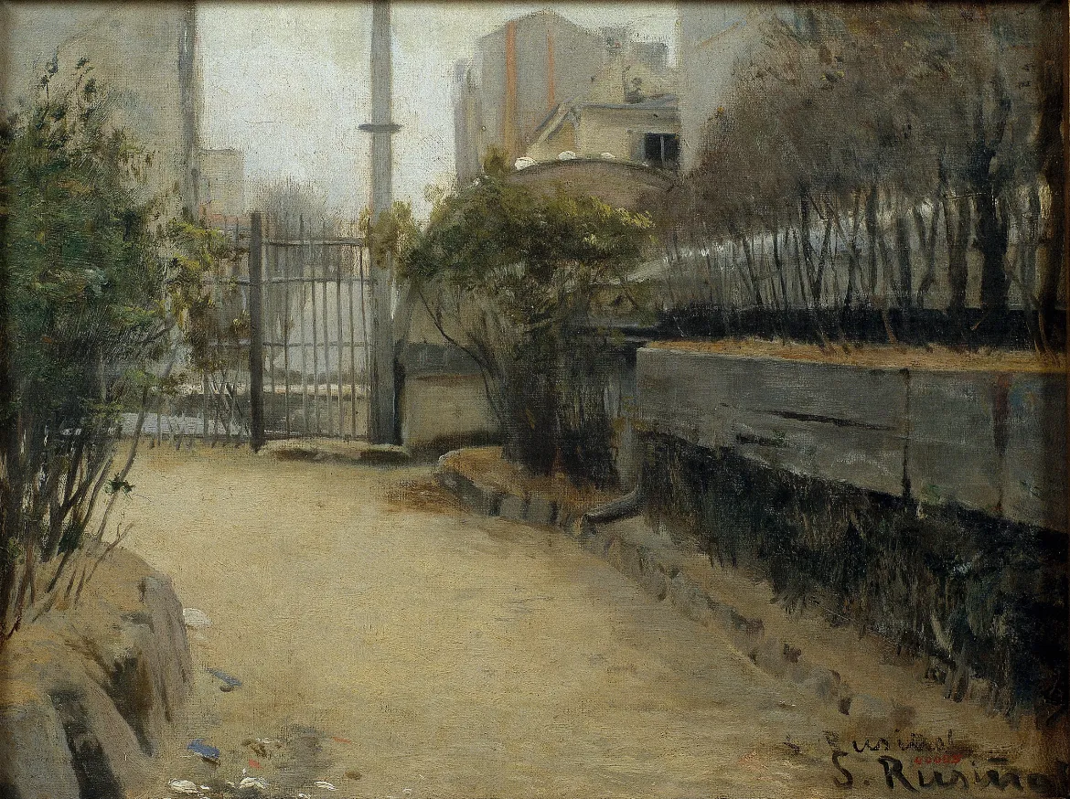 Santiago Rusinol Garden Of Montmarte
