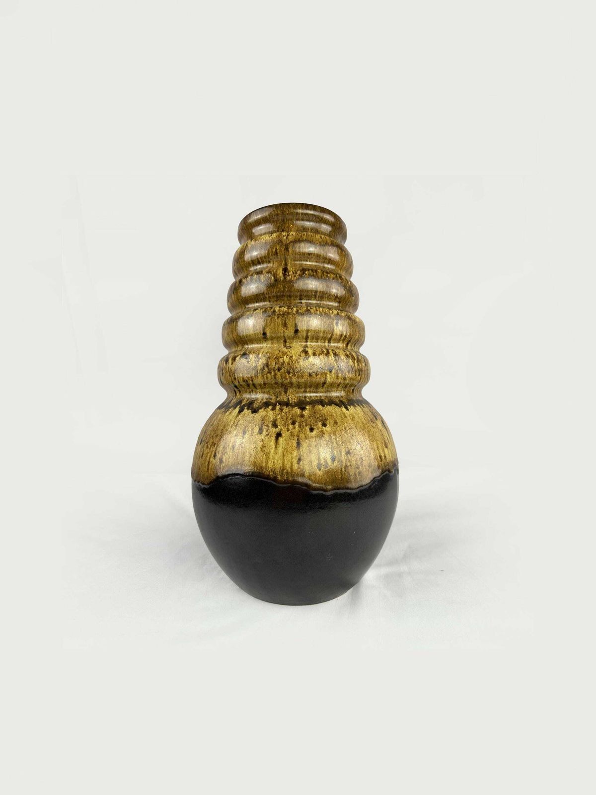 Large Vintage Scheurich West German Fat Lava Vase #269 40 Circa 1970