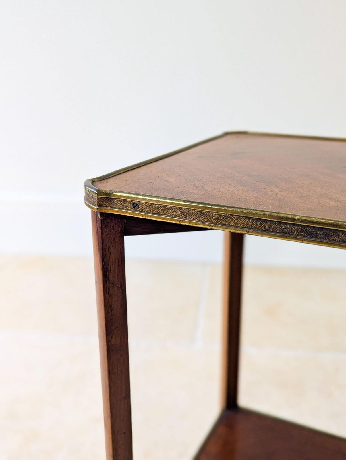 Antique Victorian Mahogany Two Tier Occasional Table By W. Turner Lord & Co C.1880 photo 565.0