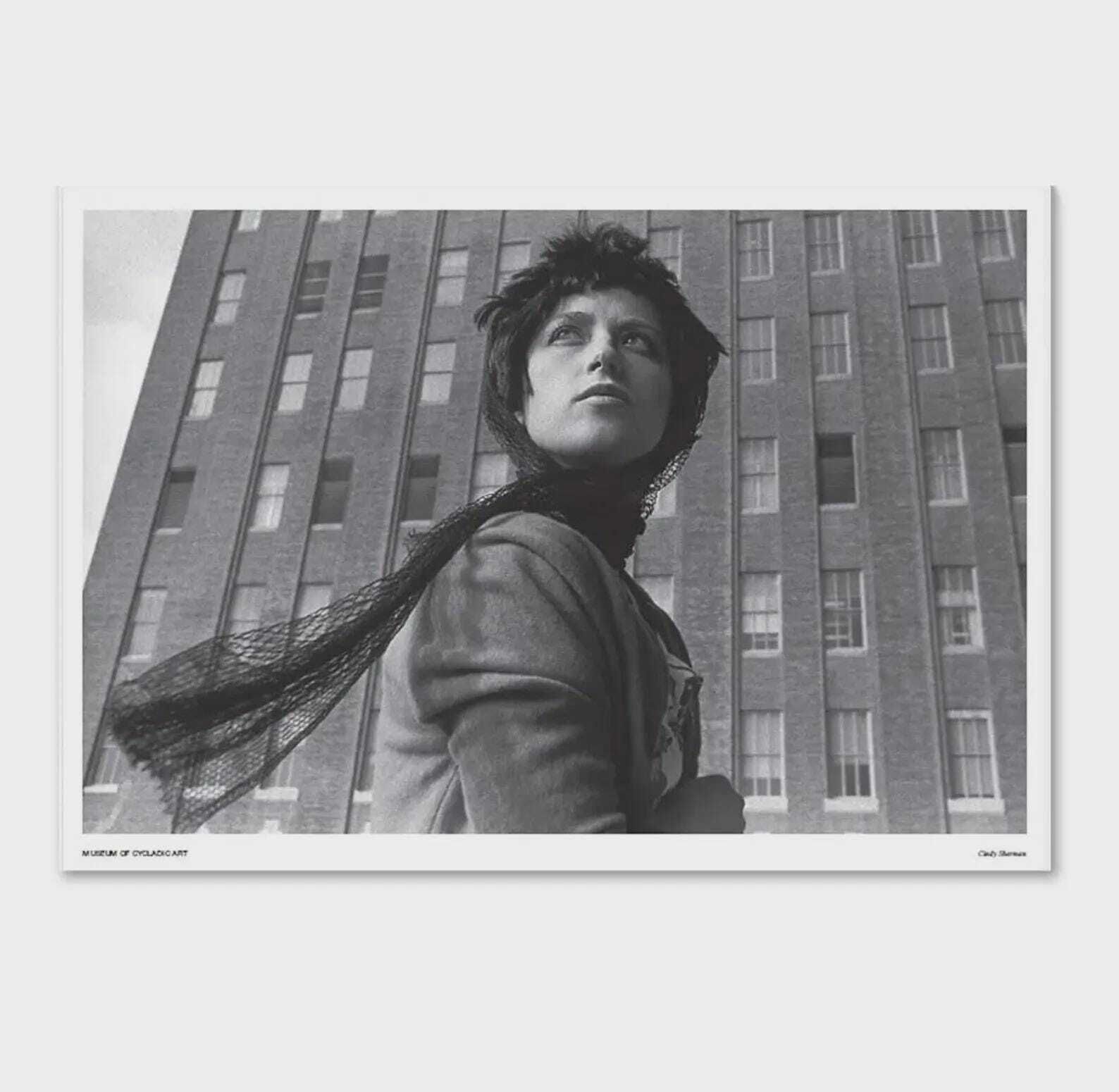 Original Cindy Sherman Exhibition Poster   Untitled Film Still #58   Stunning Museum Print photo furniture