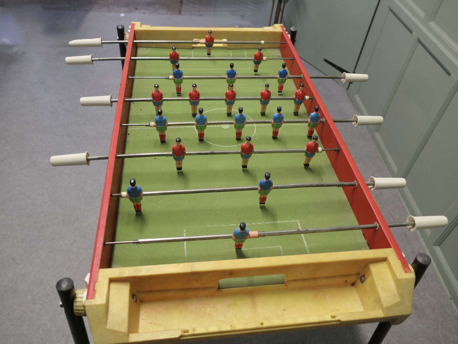 French Table Football Retro Foot Game This Is One For The Boys. photo vinterior