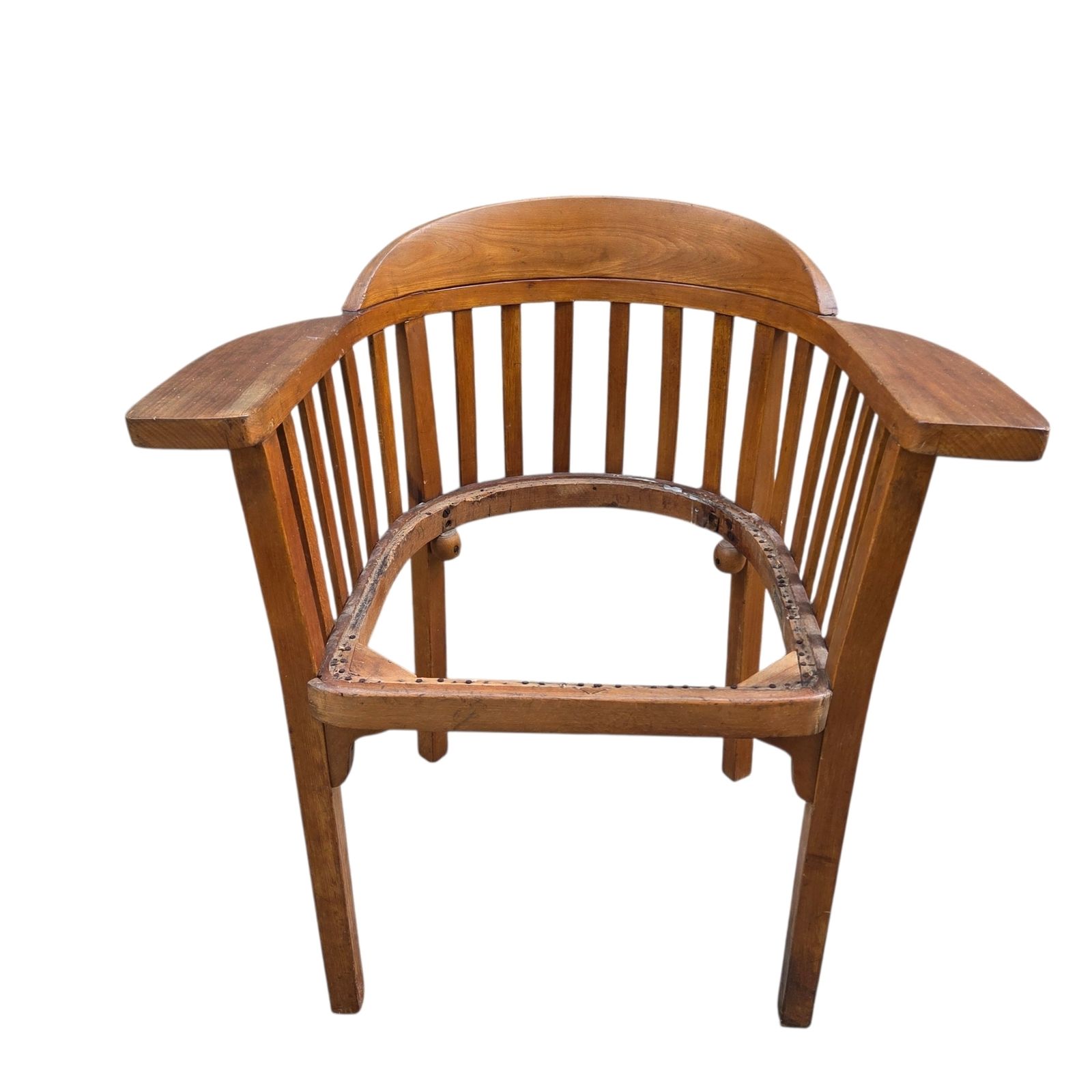 Fauteuil en bois courbé Thonet, Tchécoslovaquie, mid-century, dans le style de Josef Hoffmann photo furniture