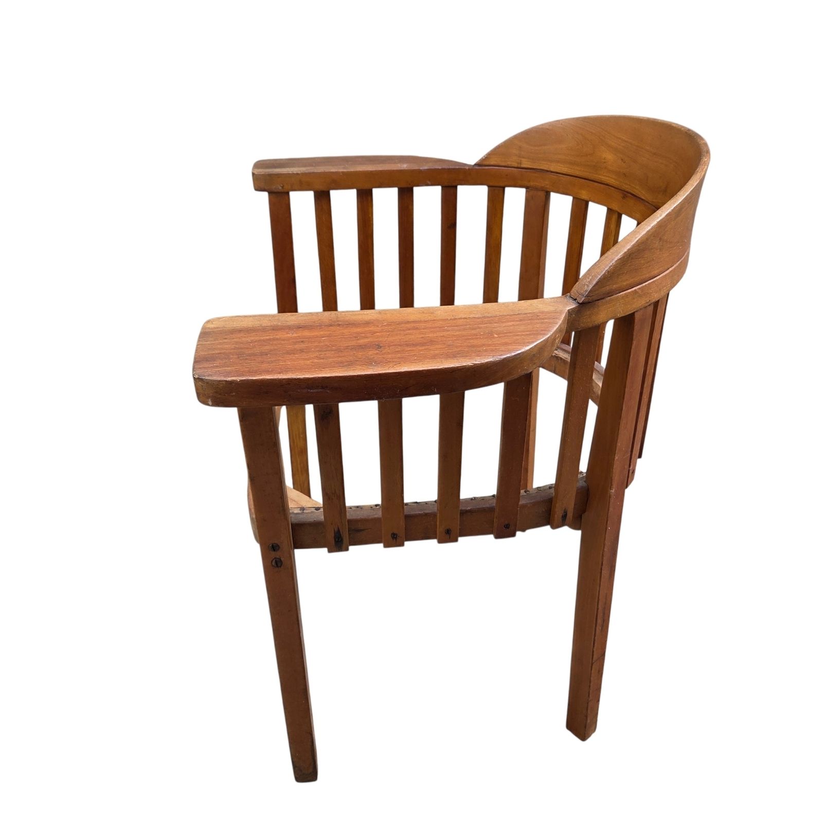 Fauteuil en bois courbé Thonet, Tchécoslovaquie, mid-century, dans le style de Josef Hoffmann photo Mobilier