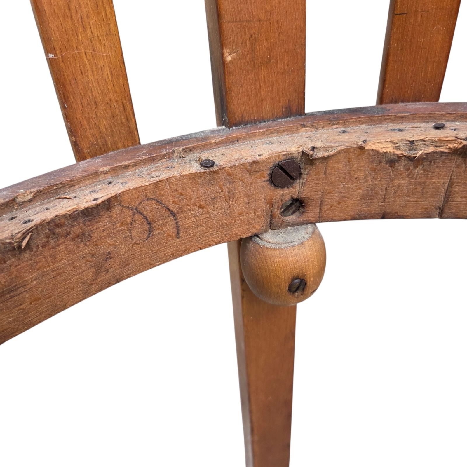 590.0 Fauteuil en bois courbé Thonet, Tchécoslovaquie, mid-century, dans le style de Josef Hoffmann photo