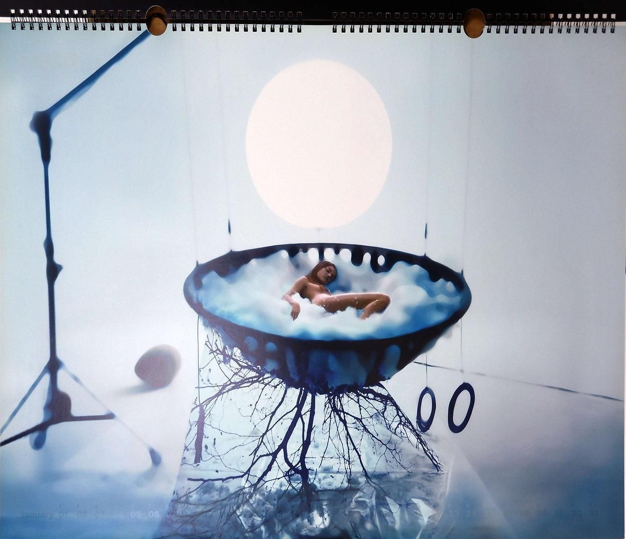Art Pirelli Calendar 2004 Shot By Nick Knight In London photo