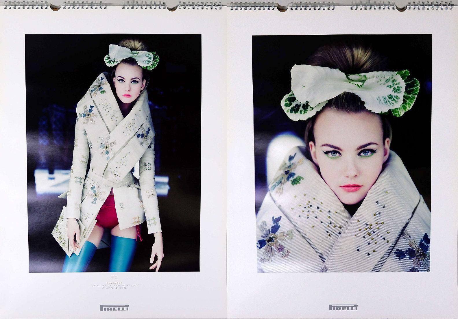 photo for sale Pirelli Calendar 2008 "Pearls Of The Orient" By Patrick Demarchelier