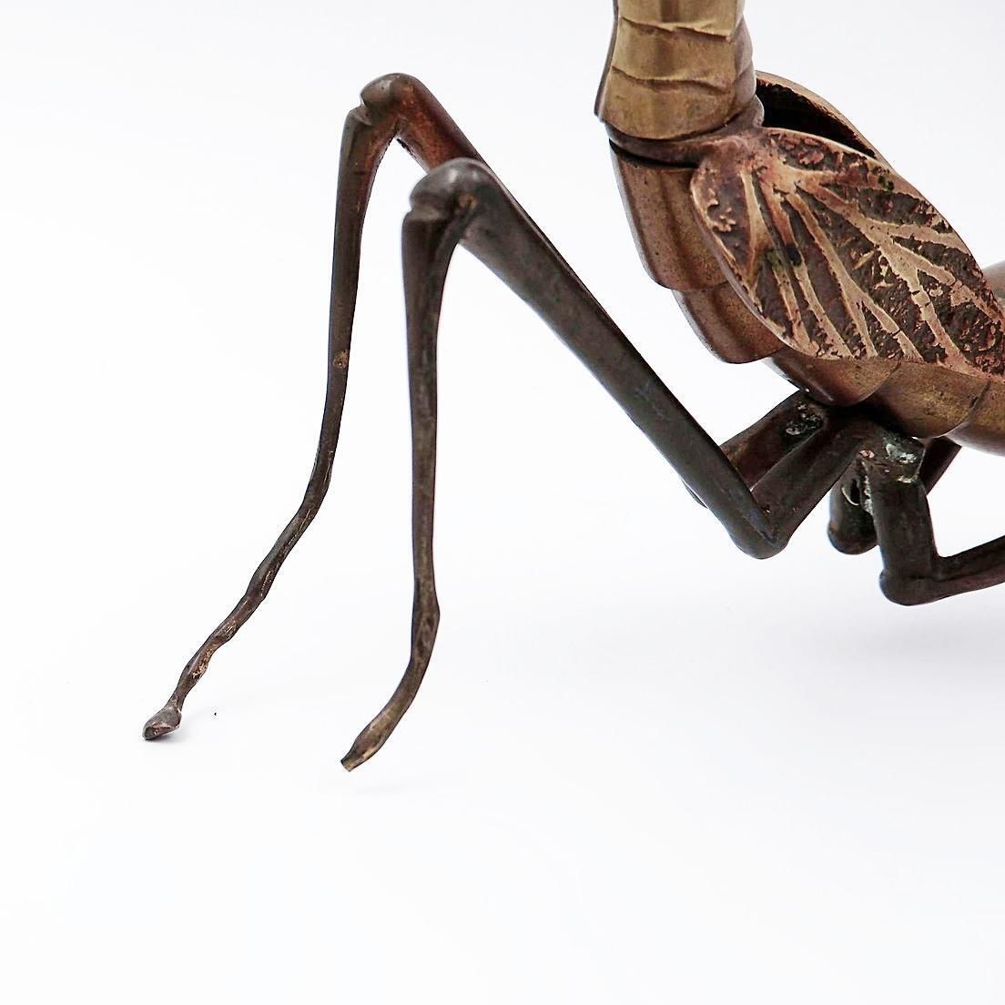 photo buy Mid Century Bronze Ants Sculpture In Brass, 1960s Hollywood Regency