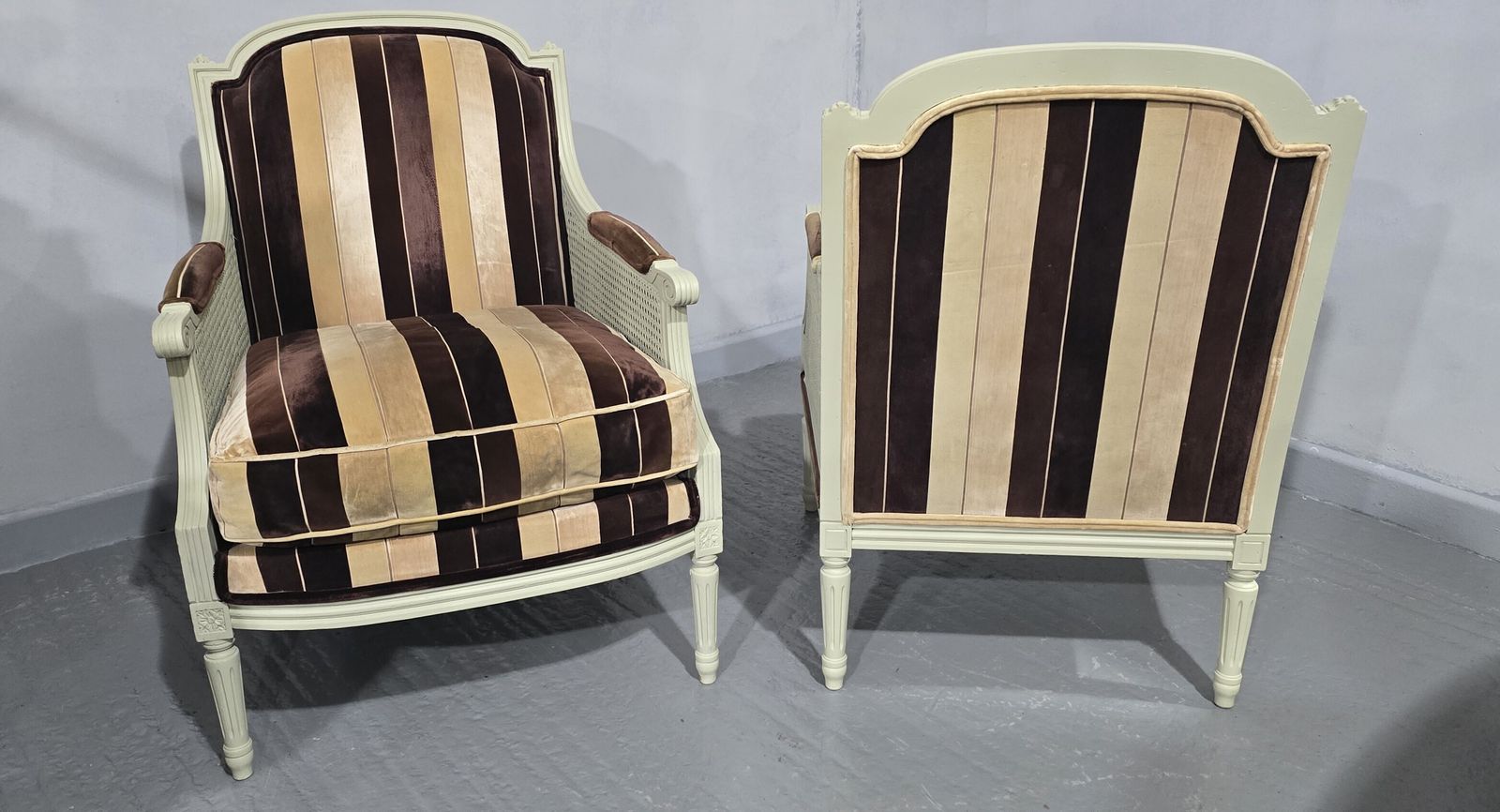 Super Pair French Bergere Armchairs photo Furniture