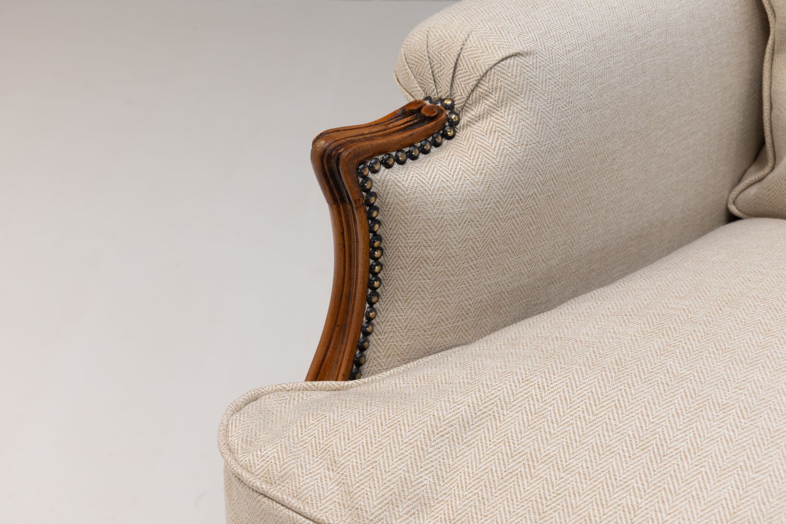 Pair Of French Upholstered Armchairs photo 3500.0