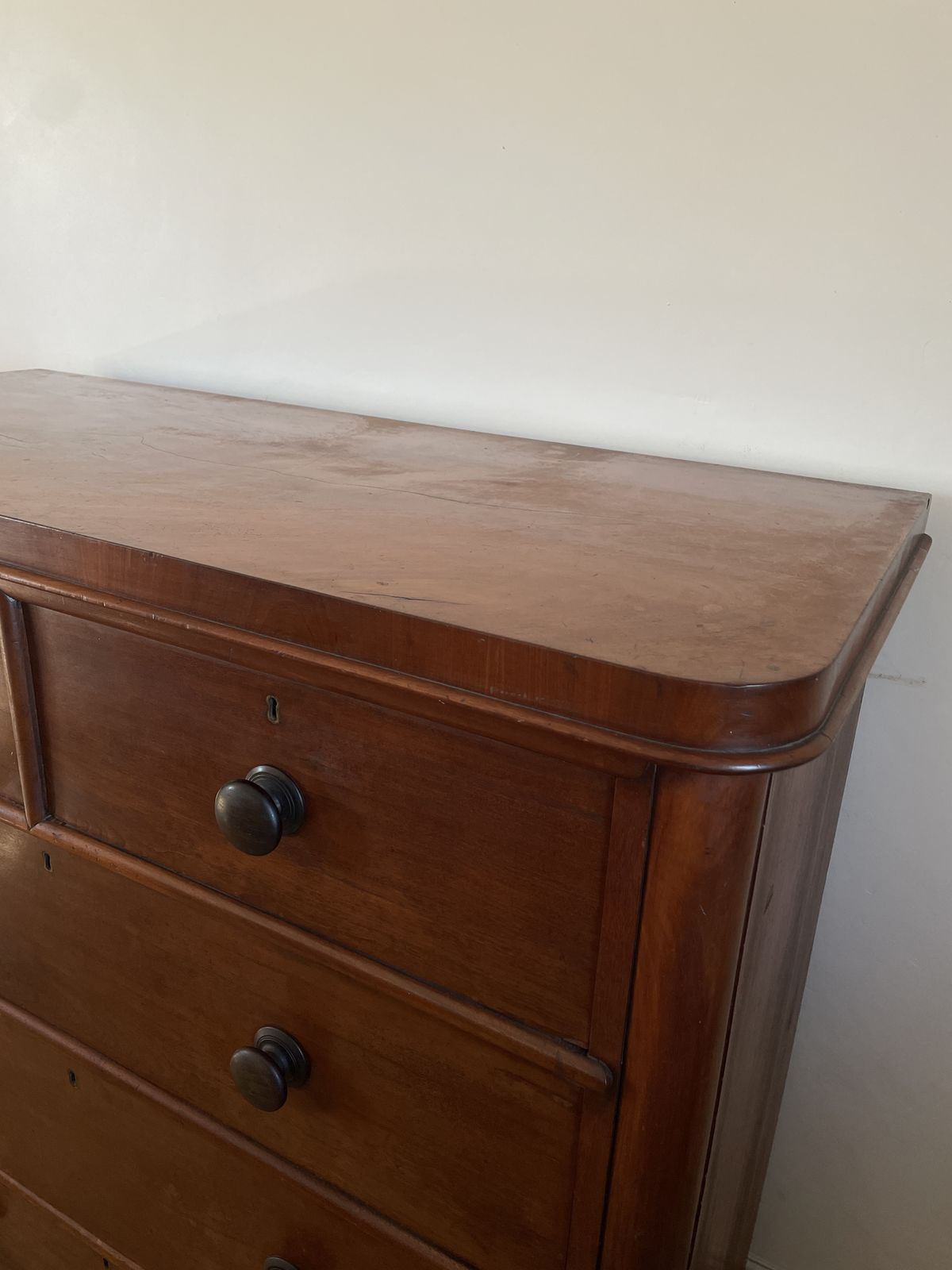 An Antique Mahogany Chest Of Drawers photo buy
