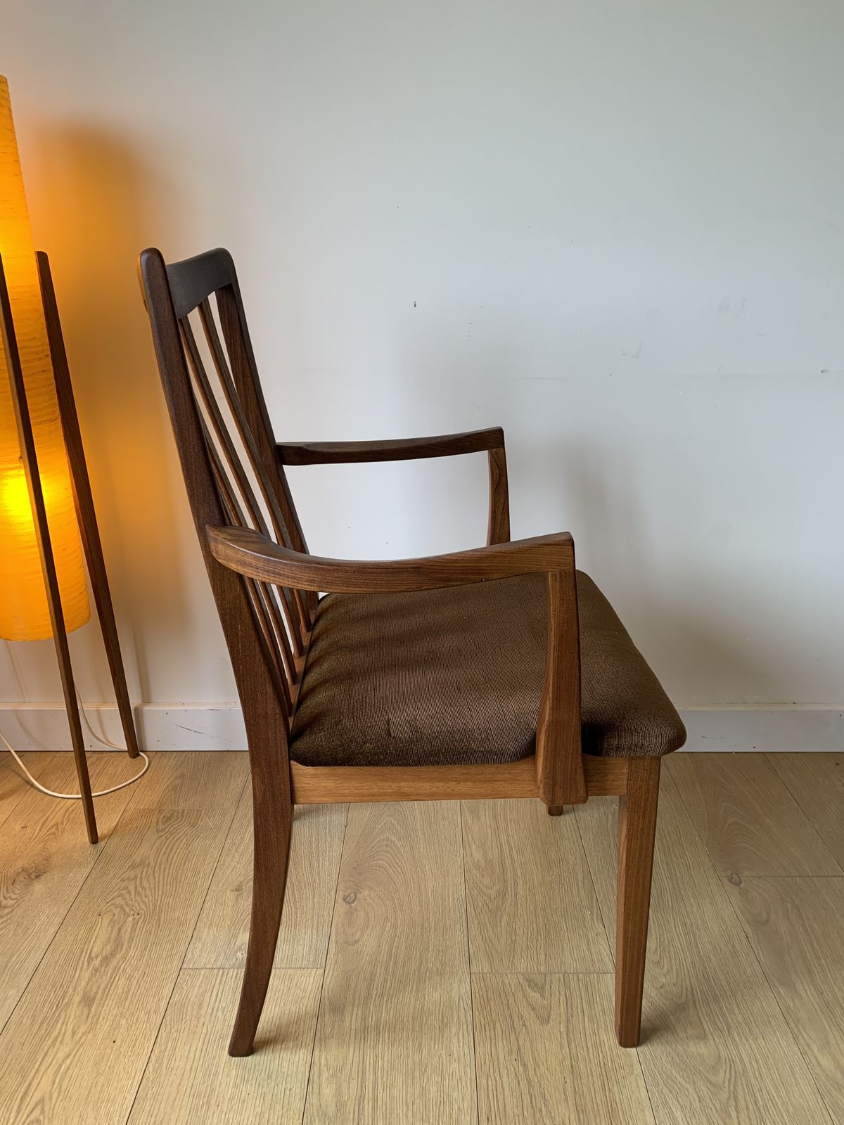 Furniture Restored G Plan Fresco Extending Table & 6 G Plan Lesley Dandy Designed Dining Chairs photo