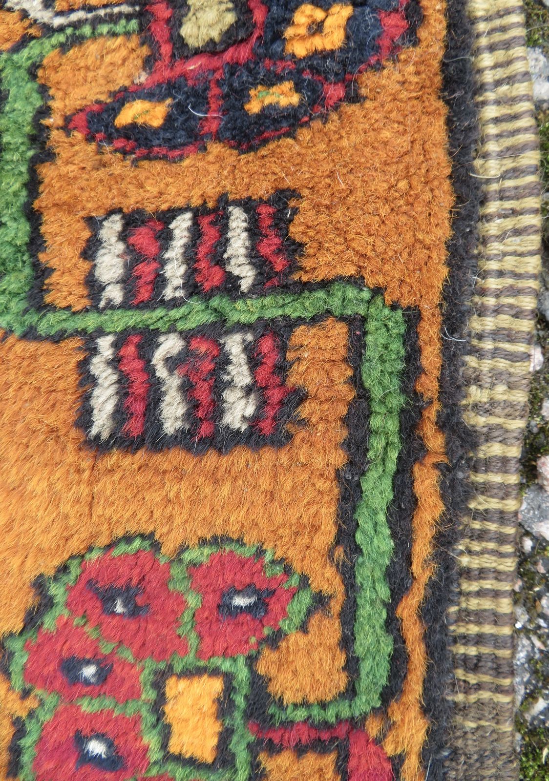 Old Turkish Yahyali Village Rug. 148cm X 90cm. photo vintage
