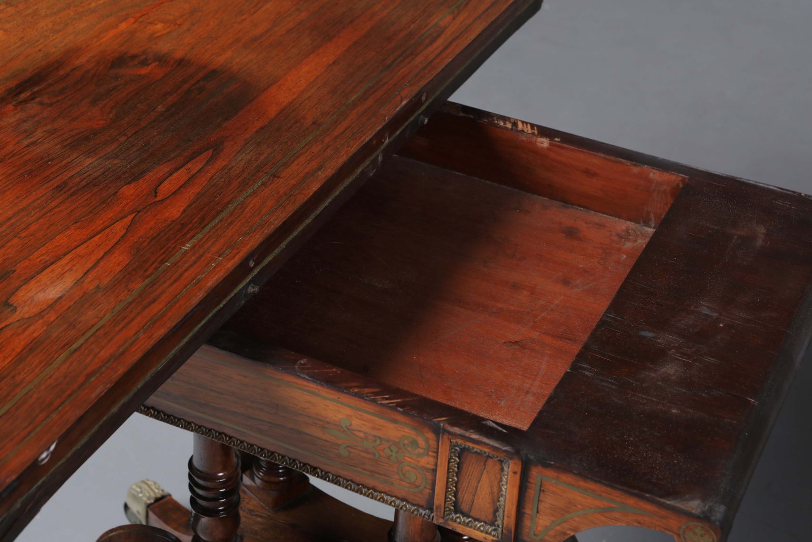 photo buy Pair Of George IV Rosewood Card Tables
