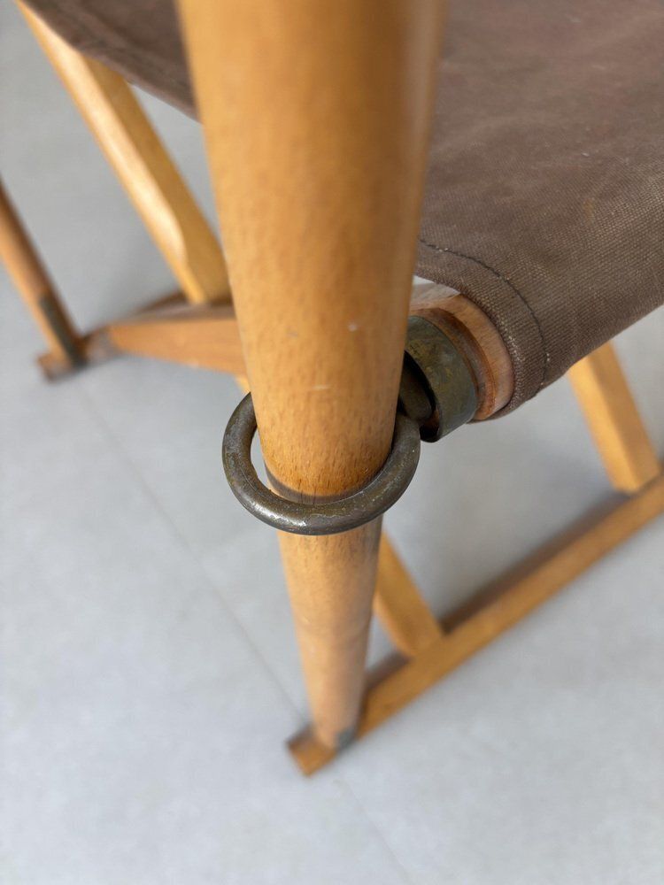 Safari Chair Model By Mogens Koch For Interna, 1930s photo vintage