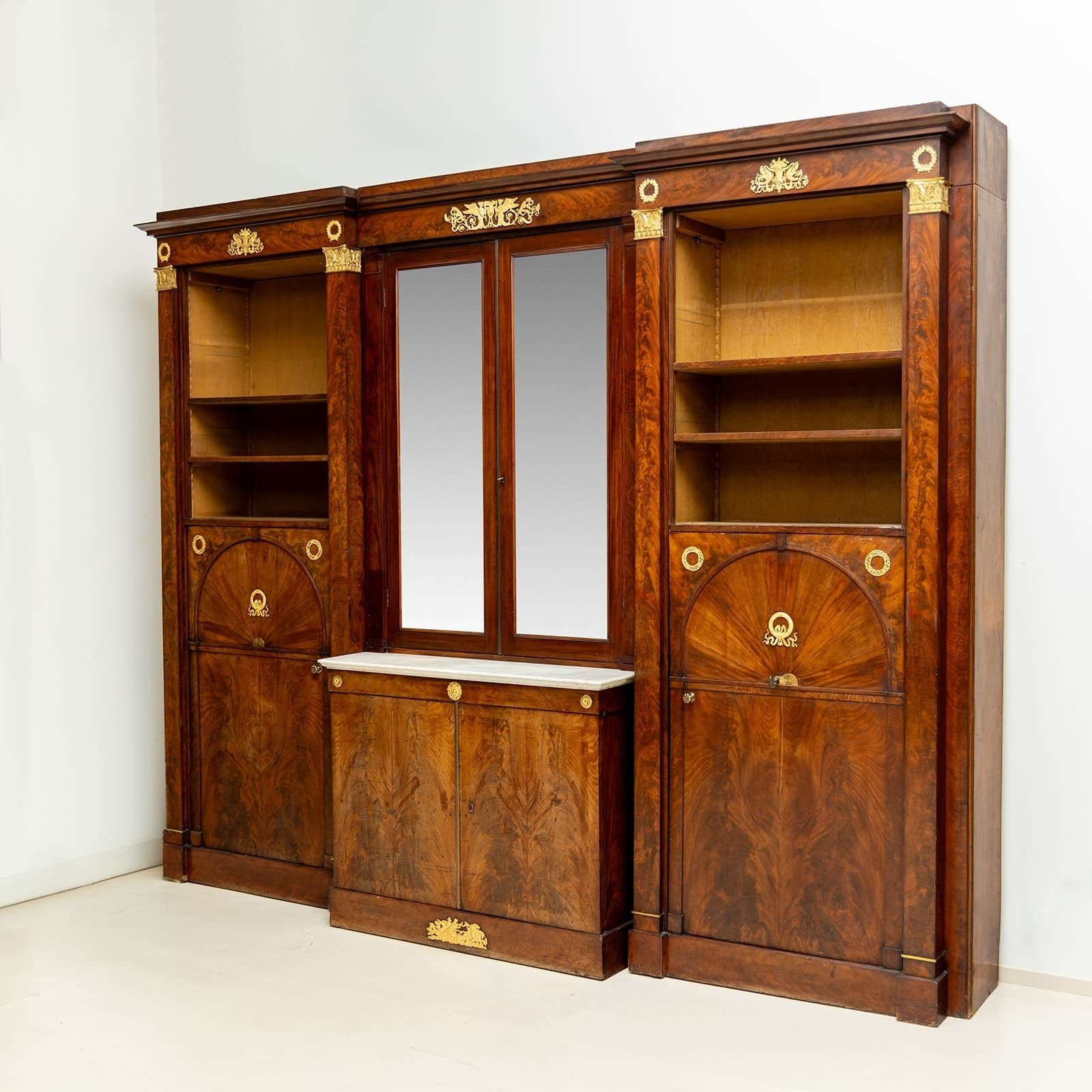 Library Cabinet, France, Early 19th Century photo furniture
