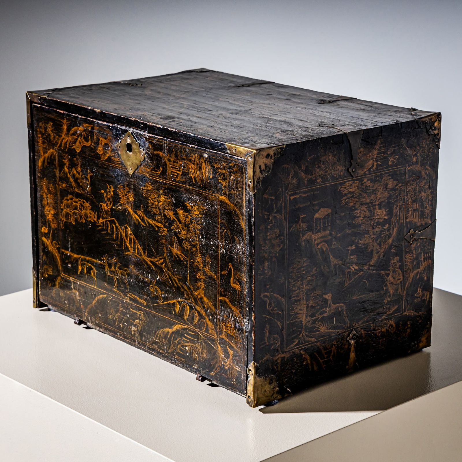 Lacquered And Gilt Cabinet, Germany, 18th Century photo buy