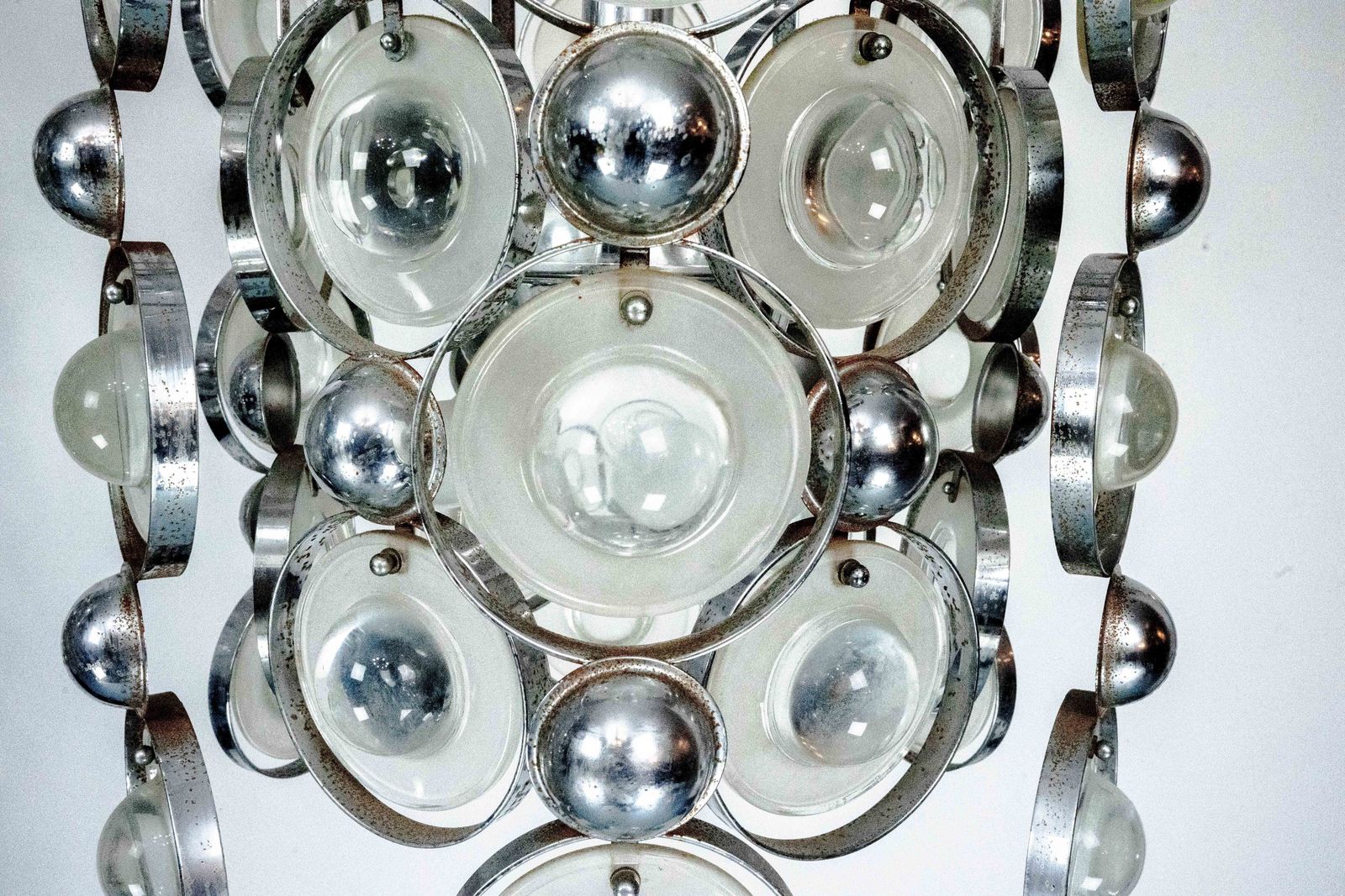 Pair Of Pendant Lights By Oscar Torlasco, Italy, 1970s photo 4160.0