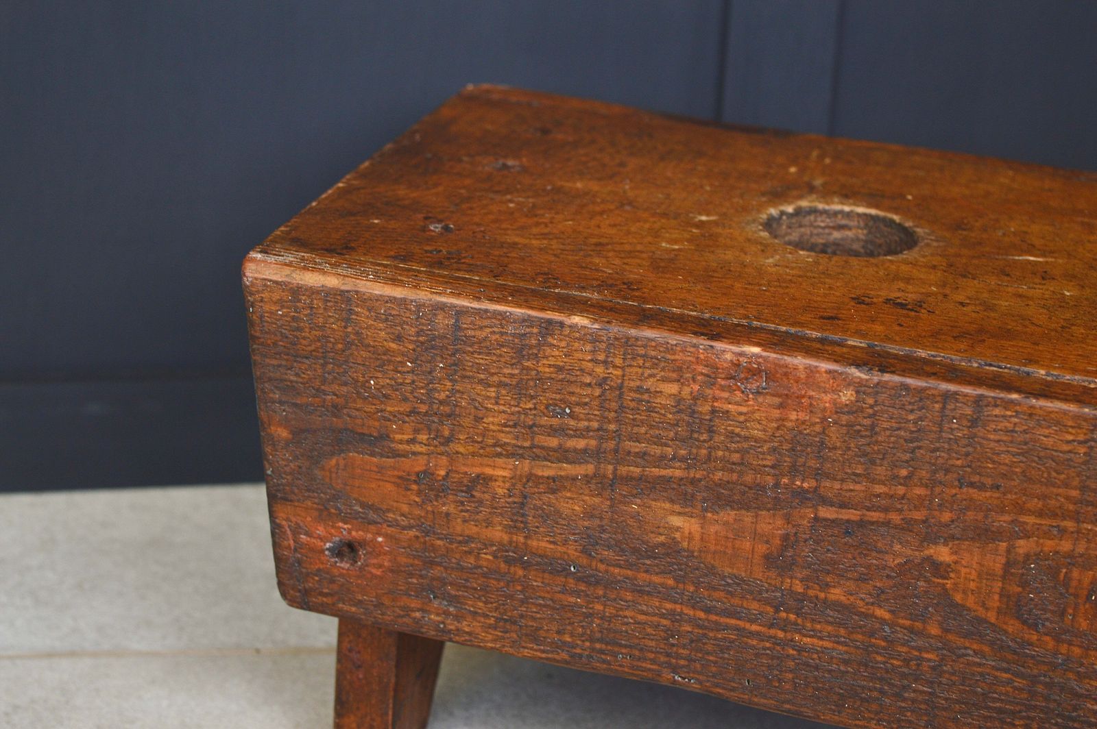 photo for sale 19th Century Scottish Vernacular “Creepie” Stool