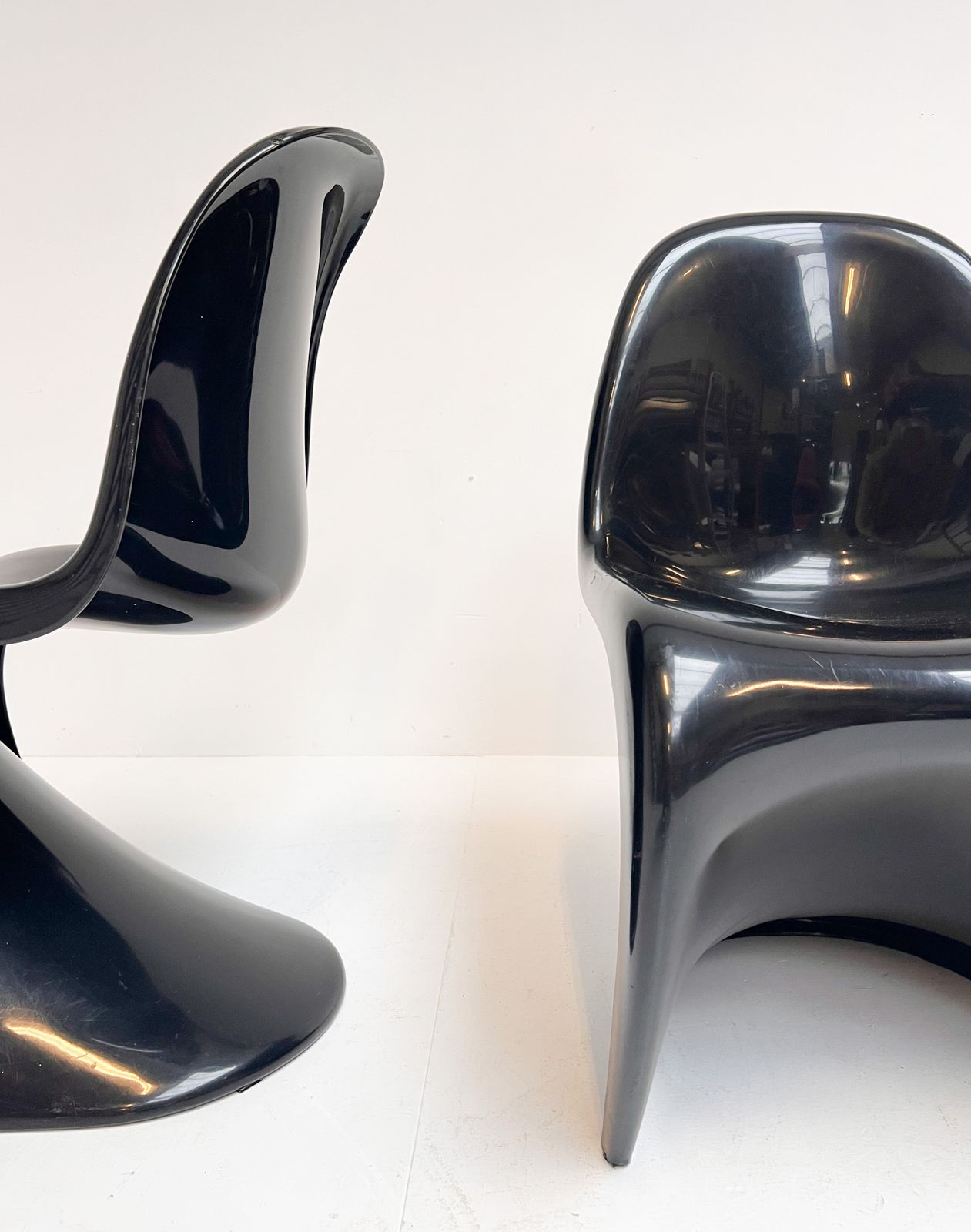 Set Of 2 Herman Miller Chairs By Verner Panton, 1970’s photo for sale