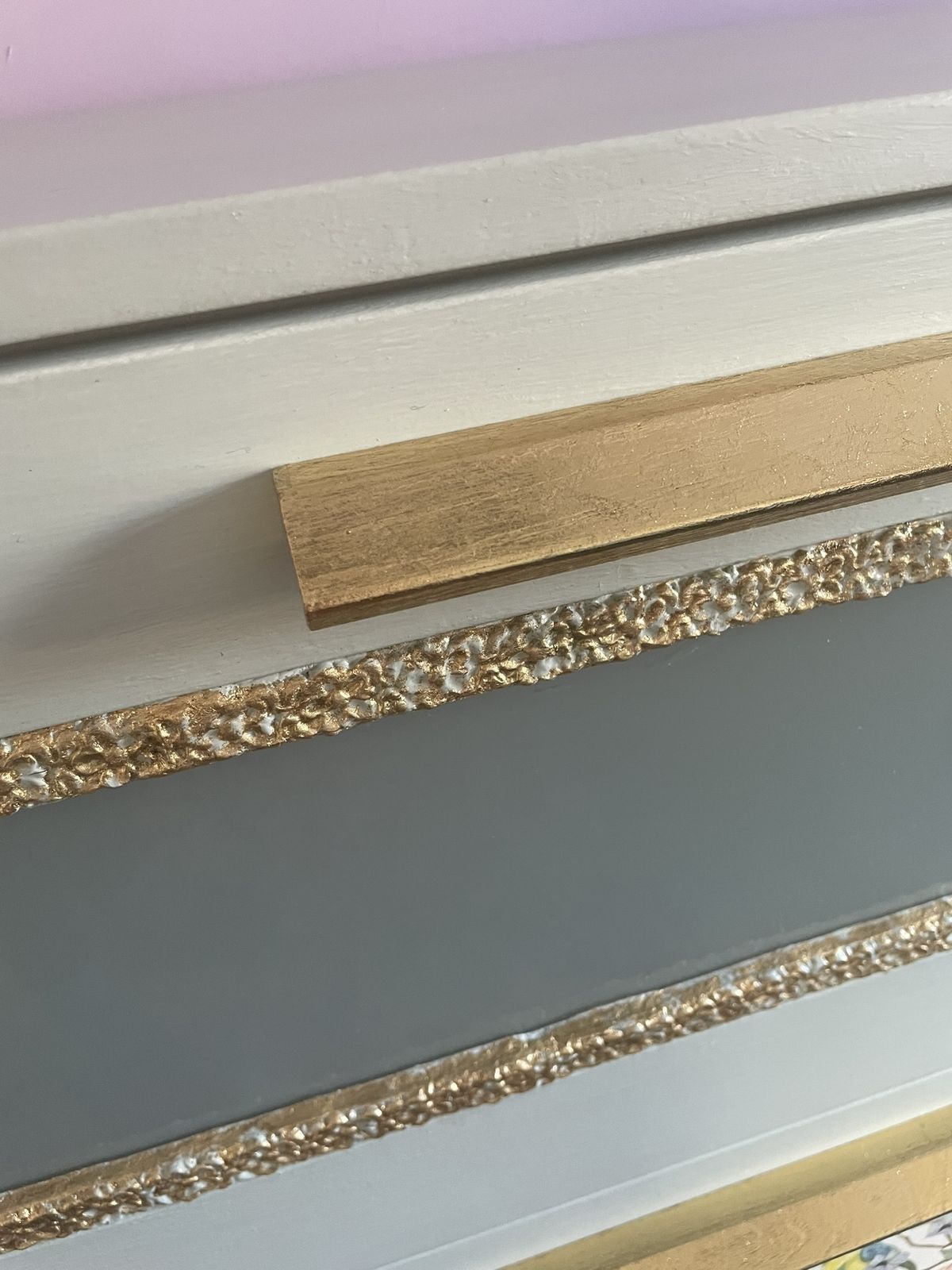 photo for sale Three Drawer 'Aged Vintage Style' Chest