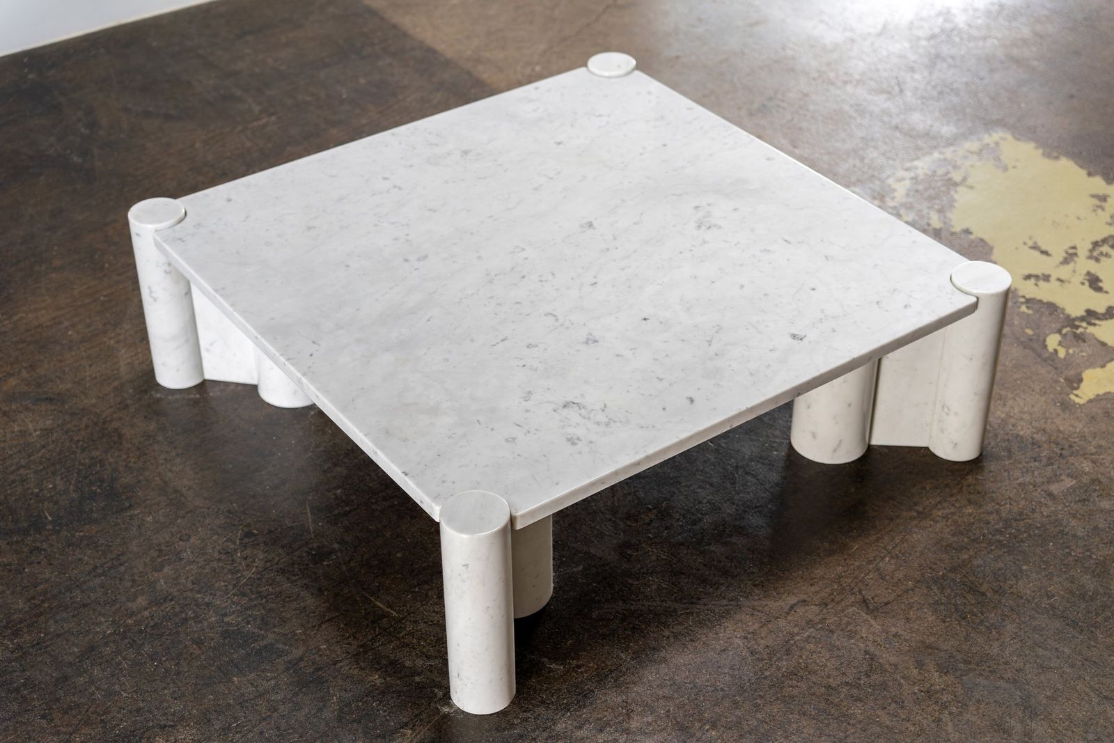 photo vintage Jumbo Coffee Table In Marble By Gae Aulenti For Knoll Inc. / Knoll International, Italy, 1960s