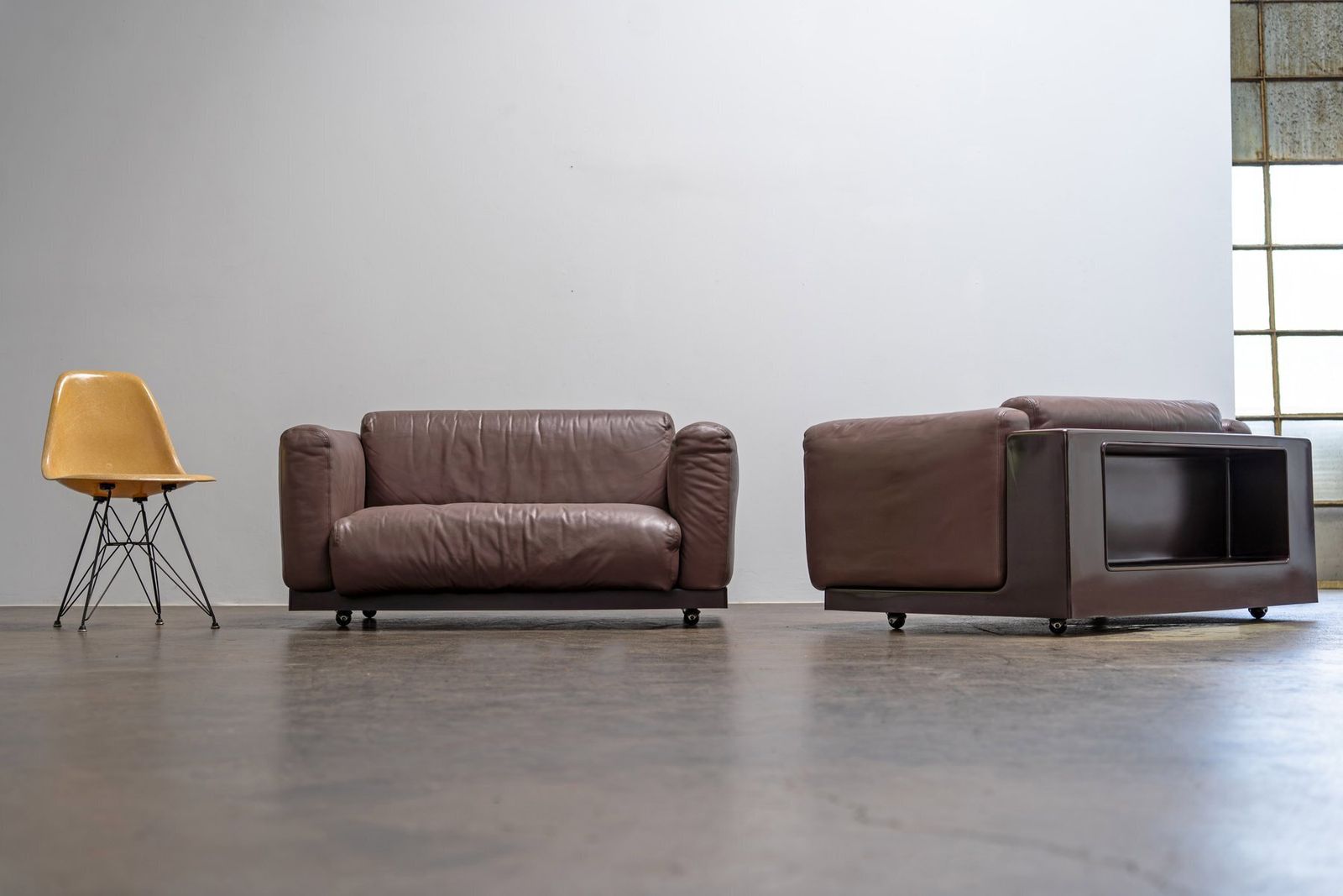 Gradual Lounge Chairs By Cini Boeri For Knoll International, 1970s, Set Of 2 photo for sale