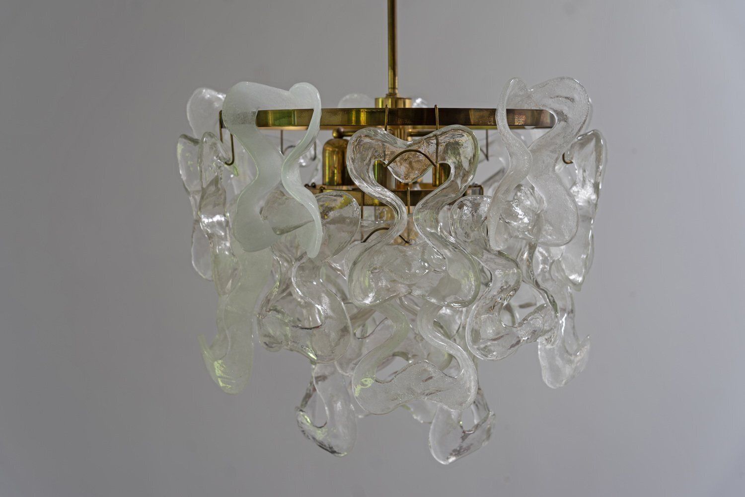 Mid Century Catena Pendant By Carlo Nason For Kalmar Leuchten, 1960s