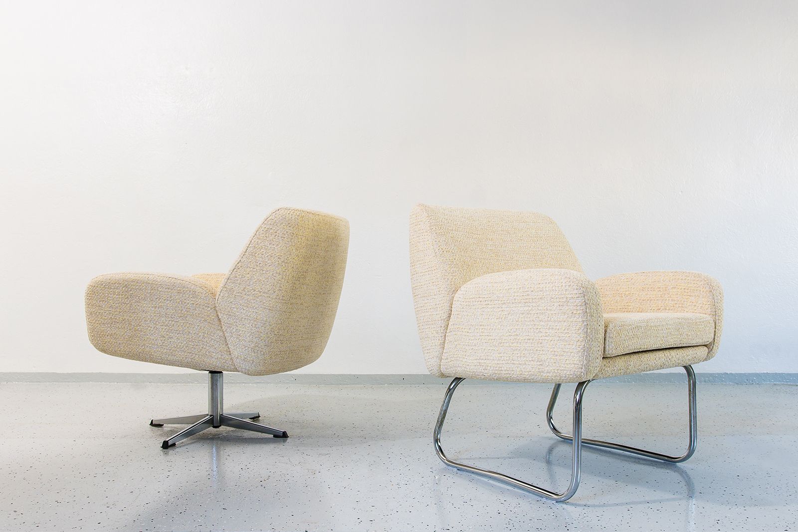 Vintage Armchairs, Germany, 1970s, Set Of 2