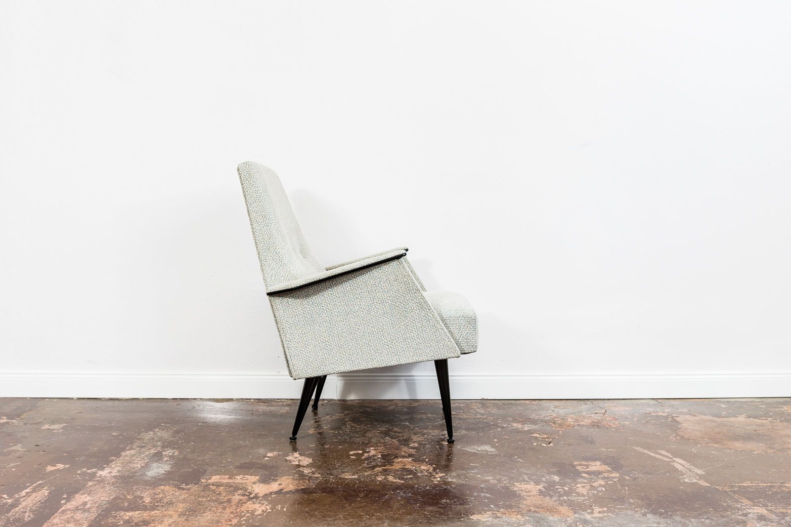 Vintage Geometric Armchair, Hungary, 1960s photo furniture