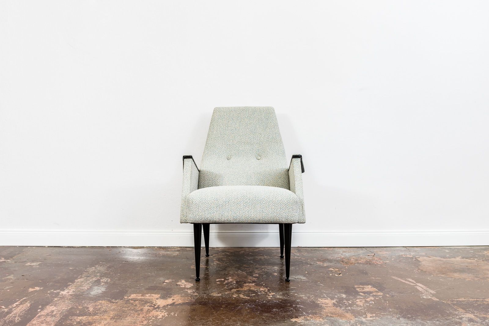 Vintage Geometric Armchair, Hungary, 1960s photo 650.0