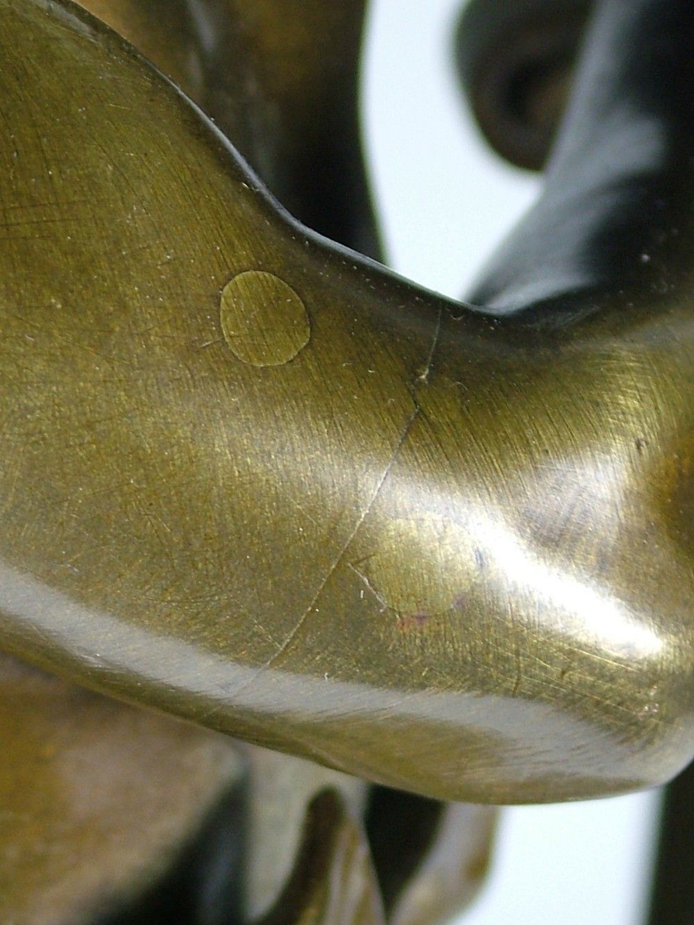 photo for sale Henri Ple, French Art Nouveau Bronze Study Of David And Goliath C1890